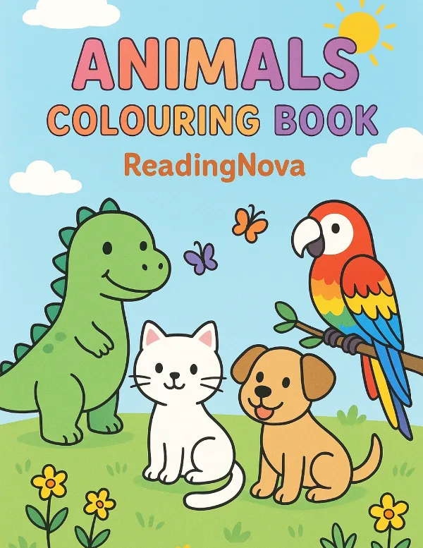 Free colouring book: Animal
