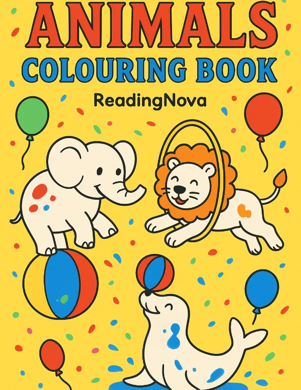 Free colouring book: Animal