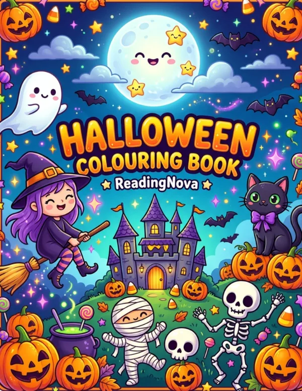 Free colouring book: Halloween Colouring Book
