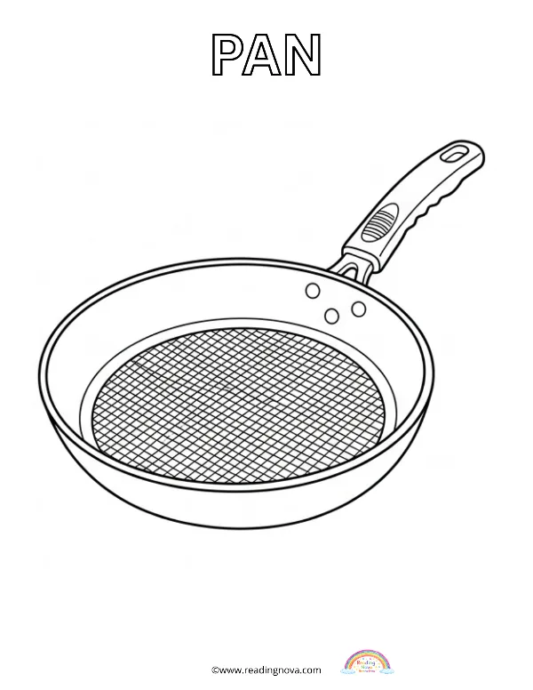 Free colouring page: Pan