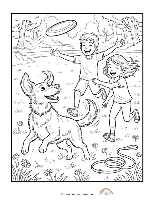 Free colouring page: Parks And Playground 10