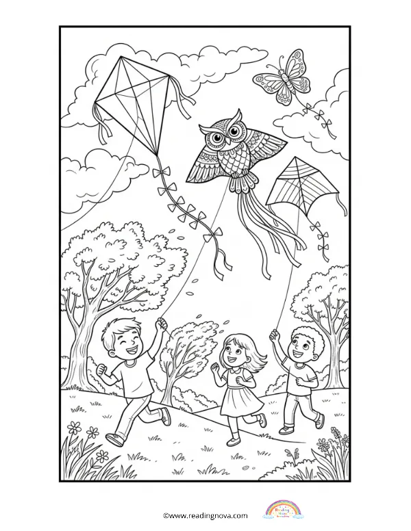 Free colouring page: Parks And Playground 2