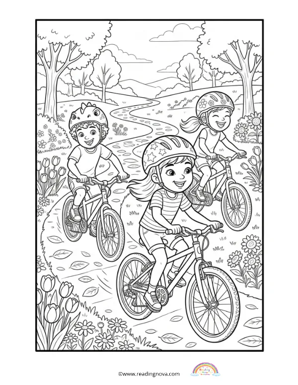 Free colouring page: Parks And Playground 5