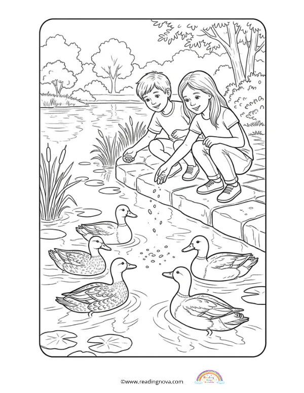 Free colouring page: Parks And Playground 8