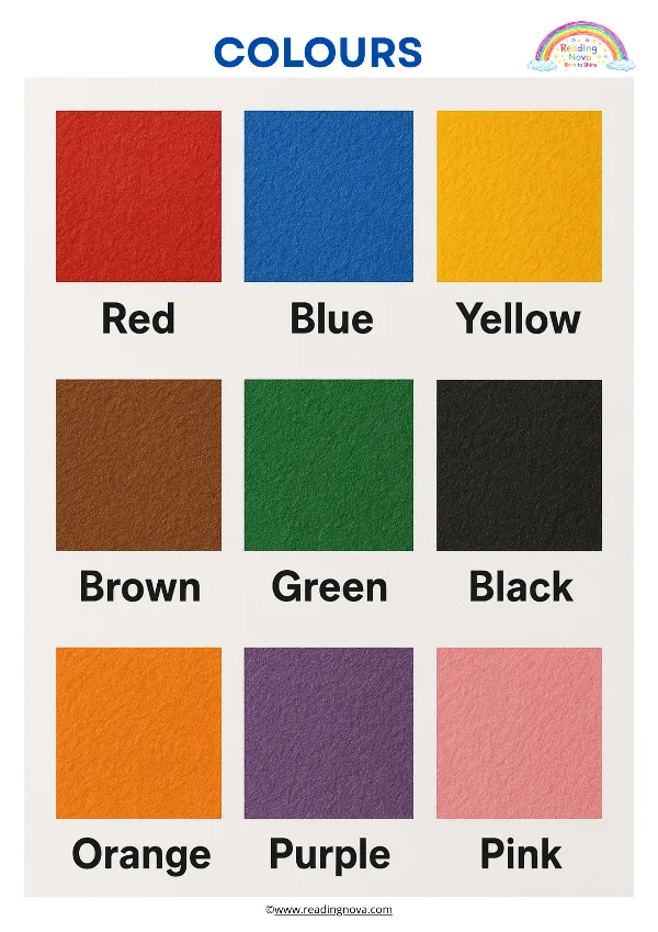 Free poster: Colours