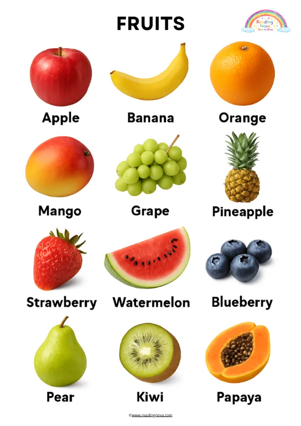 Free poster: Fruits